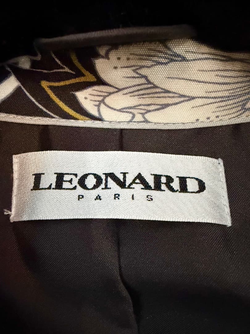 いがり様⭐︎レオナール 花柄ファーコート