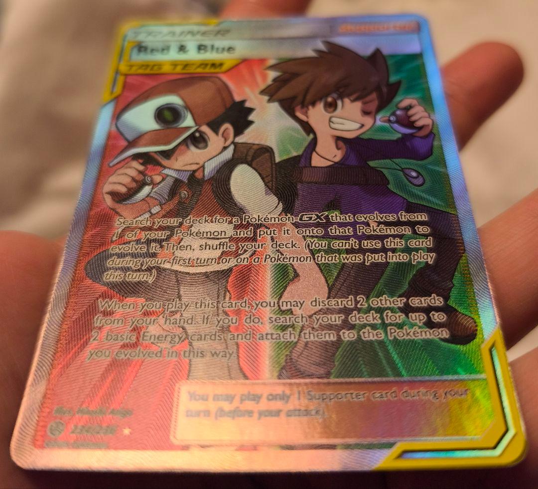 Red&Blue TAG TEAM 英語版カード