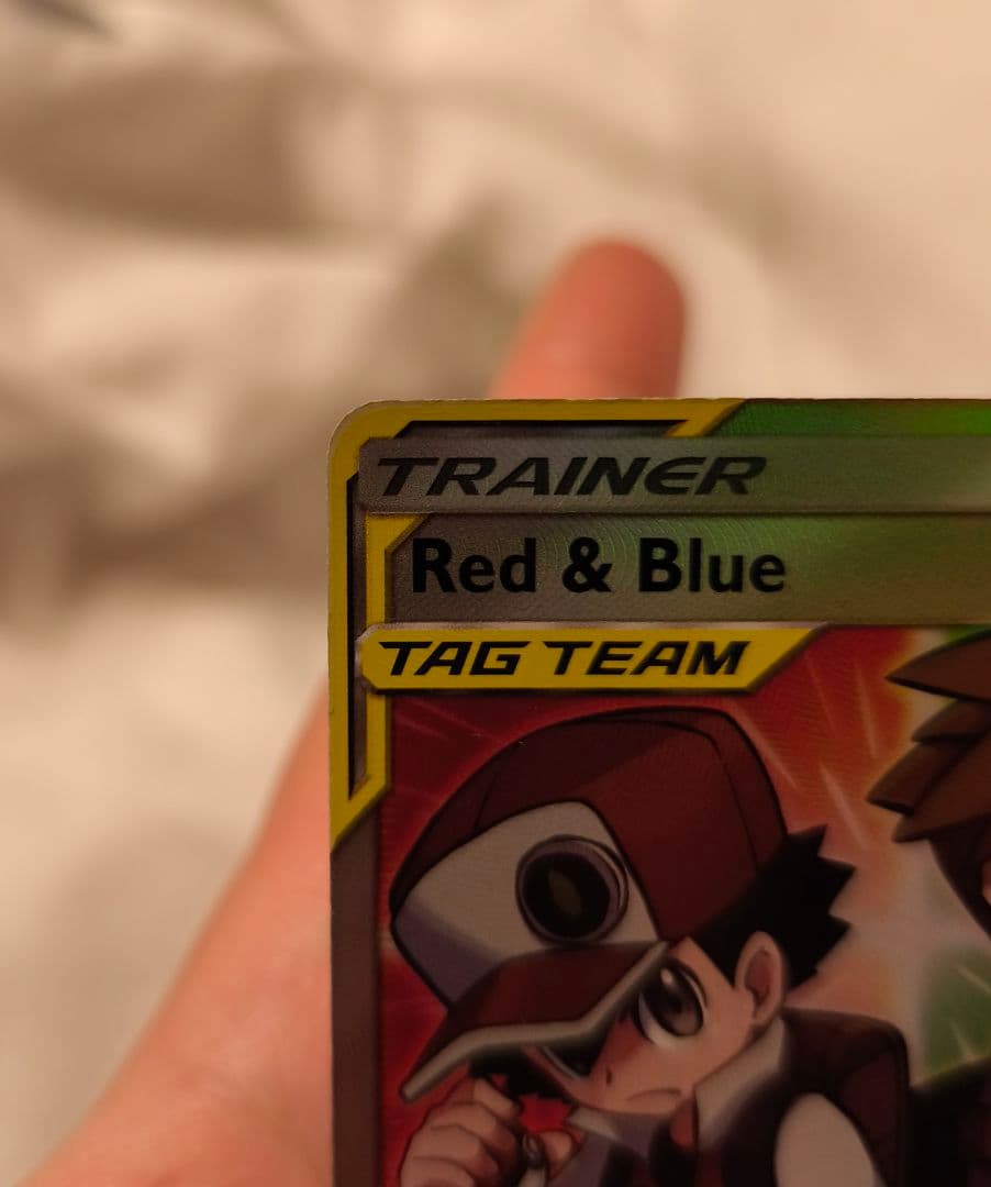 Red&Blue TAG TEAM 英語版カード