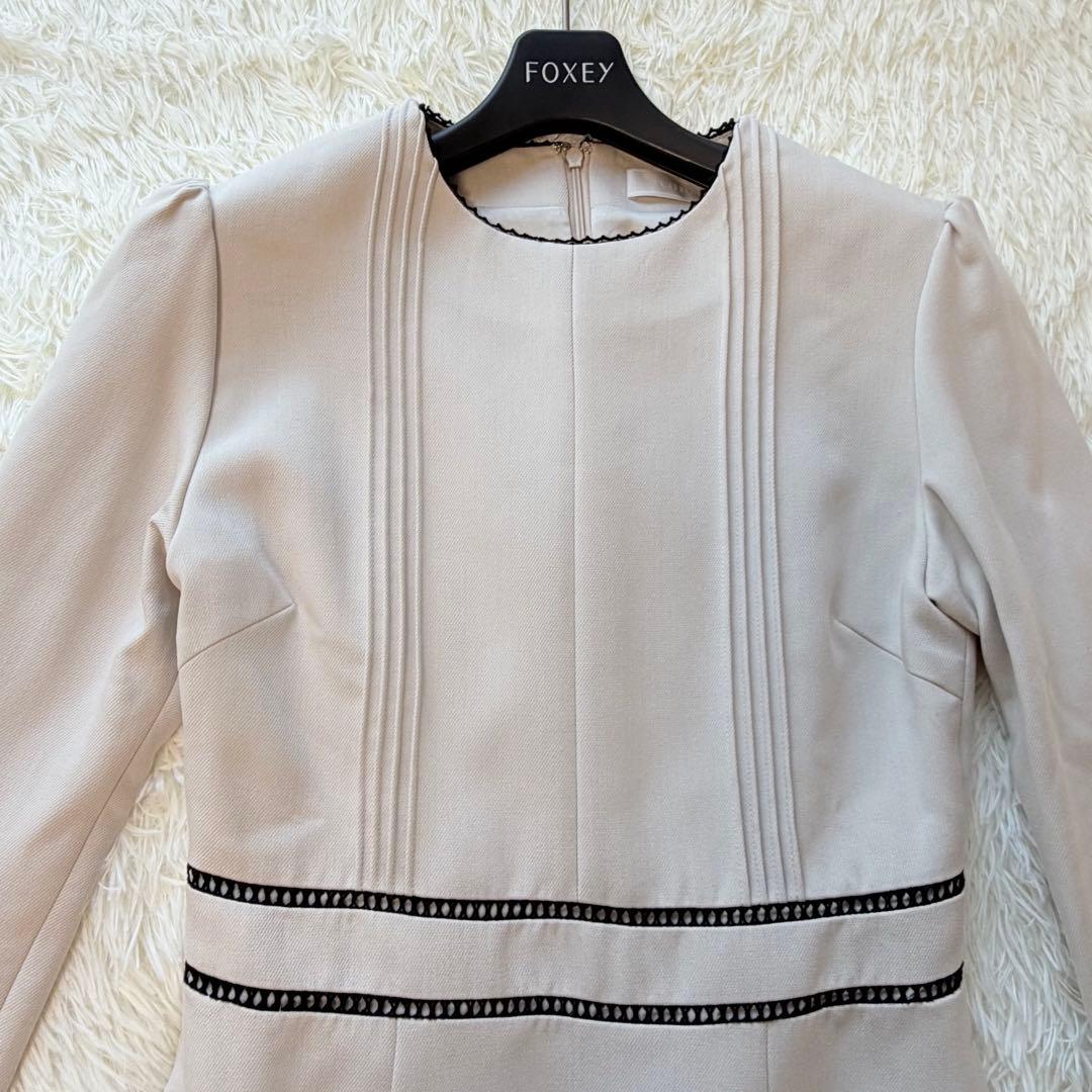 美品　CELFORD セルフォード　レース切替ワンピース　石原さとみさん着用