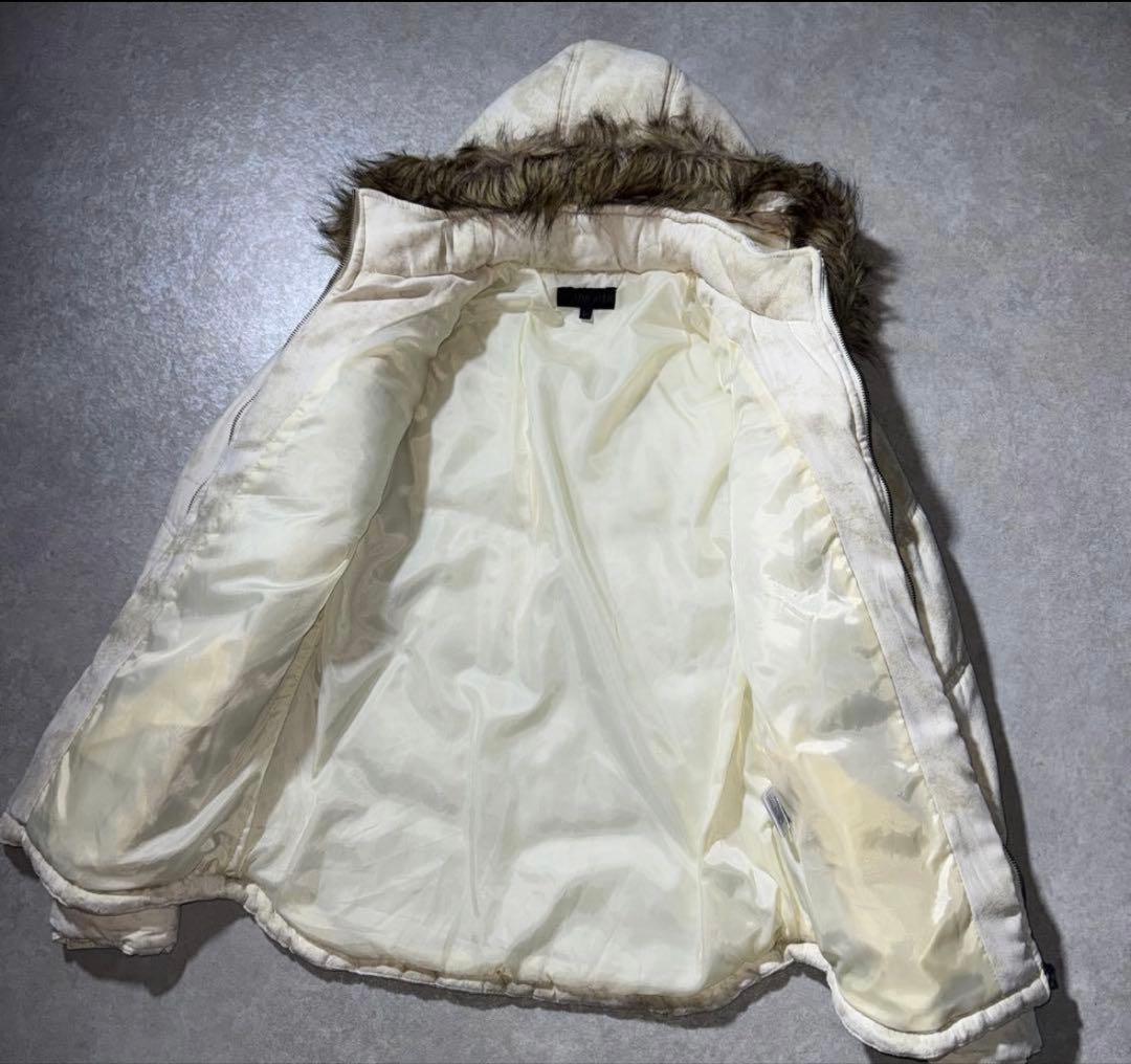 in the attic fur down jacket y2k 平成 ギャル男