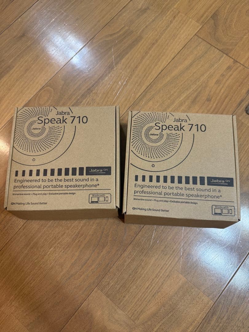 [2個セット] Jabra Speak 710 MS ポータブルスピーカー