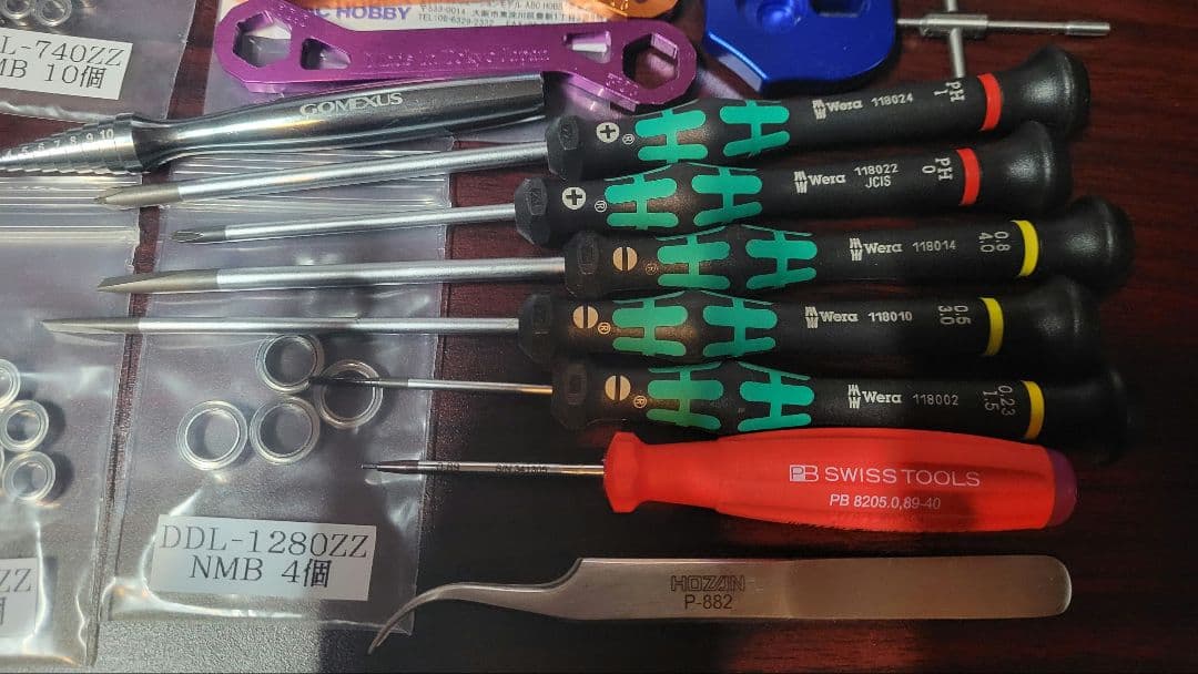 リール　メンテナンスツールセット