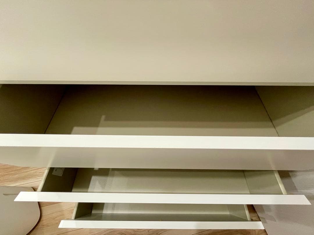 IKEA イケア　MALM マルム　ホワイト　5段