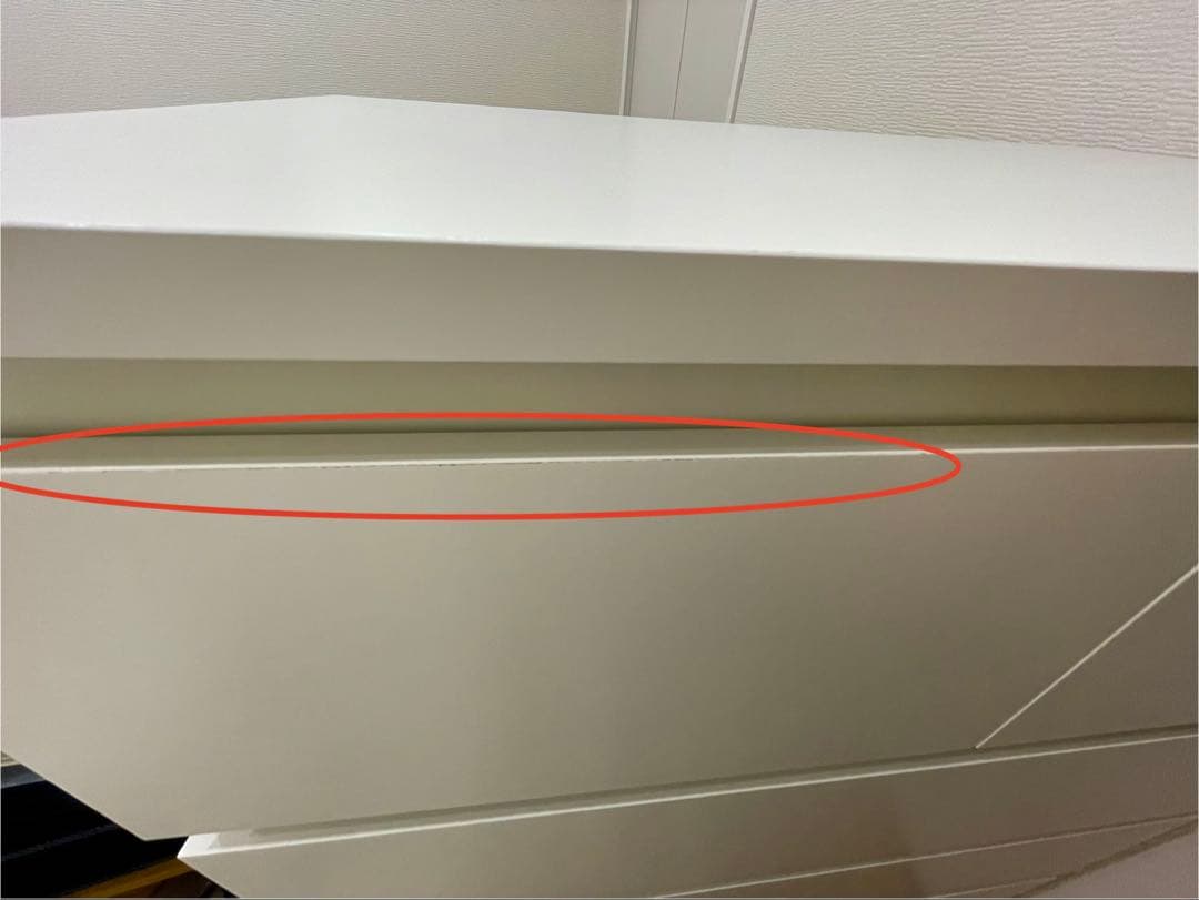 IKEA イケア　MALM マルム　ホワイト　5段