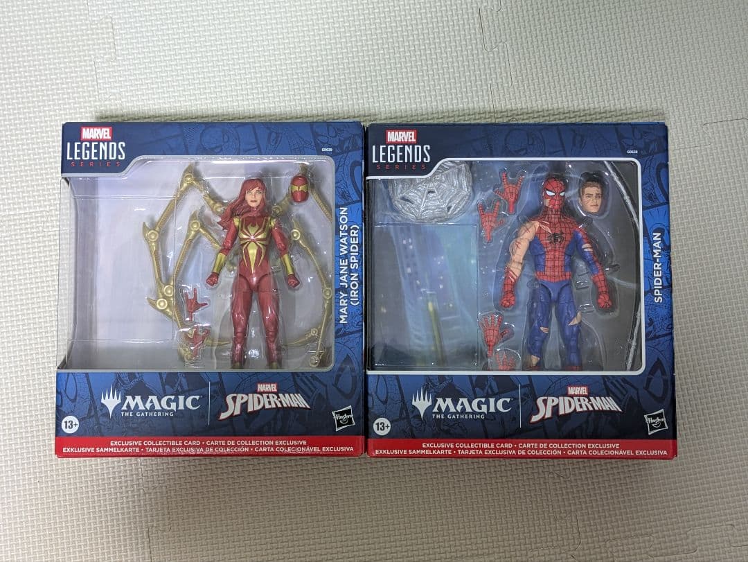 マーベルレジェンド　スパイダーマン & アイアン・スパイダー カード無し mtg