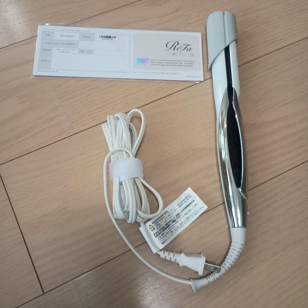 おと☆ReFa ストレートヘアアイロン ホワイト