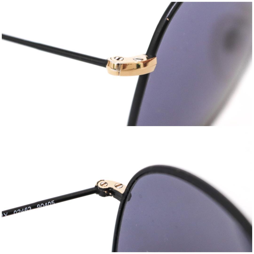 CHANEL ココマーク ブリッジサングラス 黒×金 d08