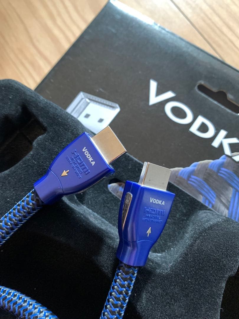 本日　美品　オーディオクエスト　vodka HDMIケーブル　ps5.TV