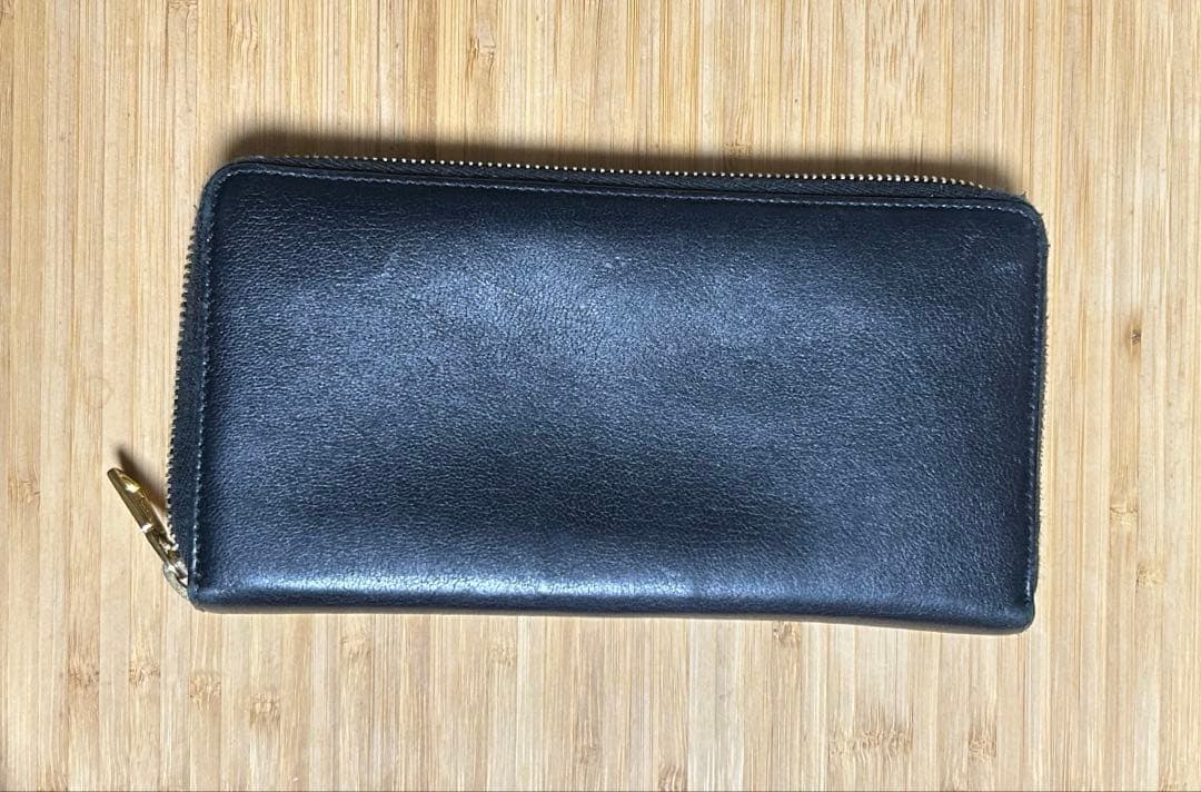YSL イヴ・サンローラン ブラック 長財布