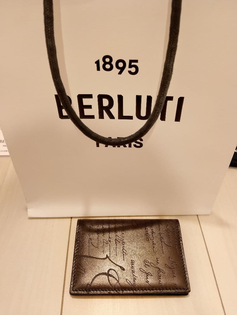 BERLUTI ベルルッティ ブラウンレザー 名刺入れ