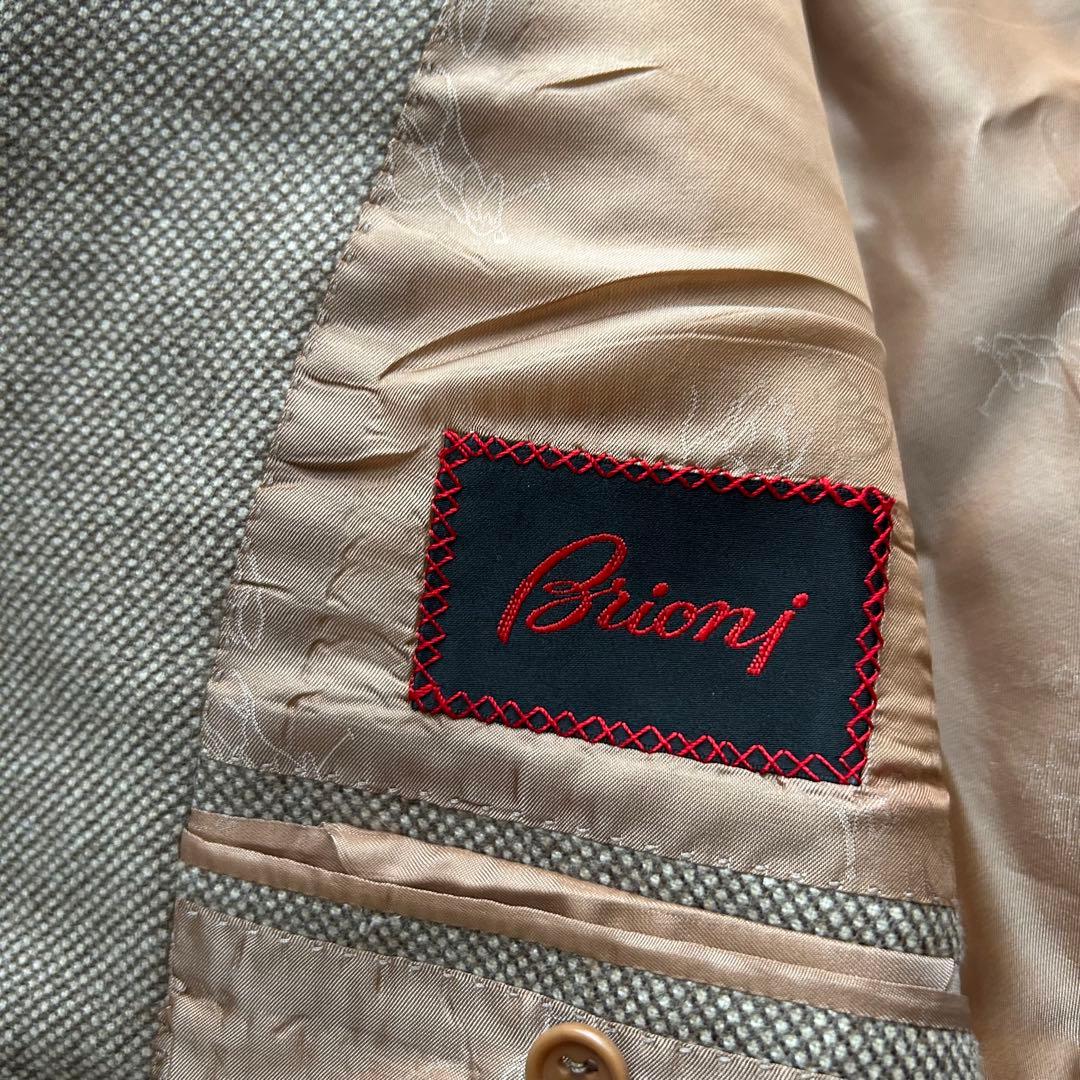 最高級　大きいサイズ　Brioniブリオーニ　テーラードジャケット　カシミヤ