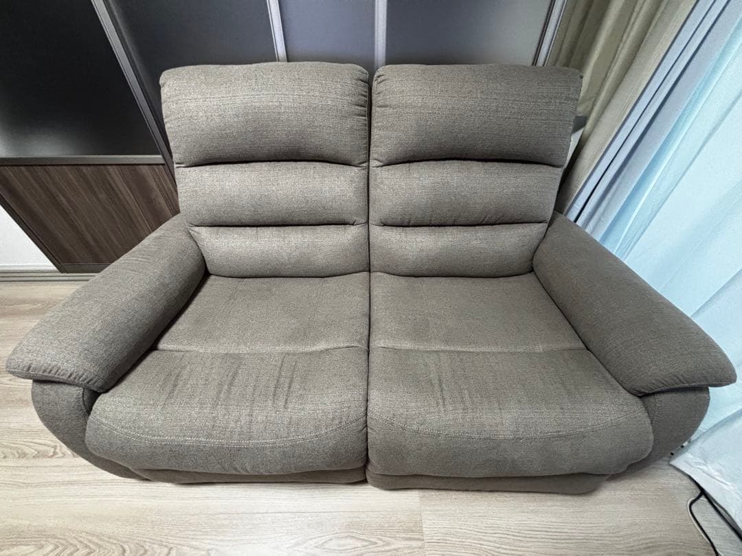 ニトリ Nビリーバ 電動リクライニングソファ 2人掛け