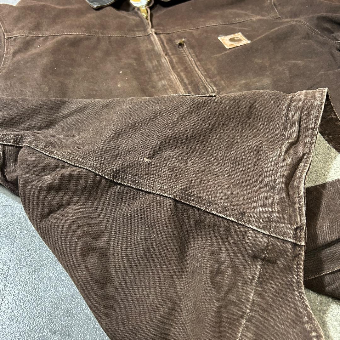 00s メキシコ製USA生地 ブラウン カーハート トラディショナルジャケット