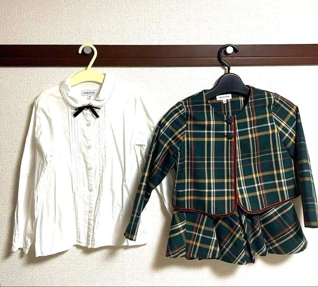 ビームスセレモニー服セット女の子用120cm