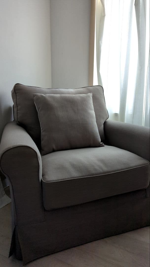 イケア　エークトルプ EKTORP パーソナルチェア　一人掛けソファ