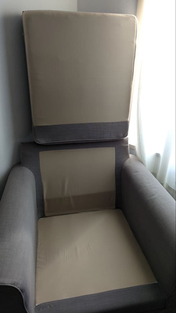 イケア　エークトルプ EKTORP パーソナルチェア　一人掛けソファ