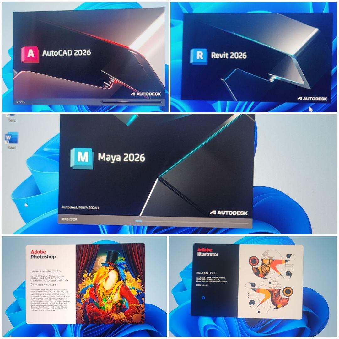 iMac 27インチ 5K 8コア i9 64GB/2TB CADと3D