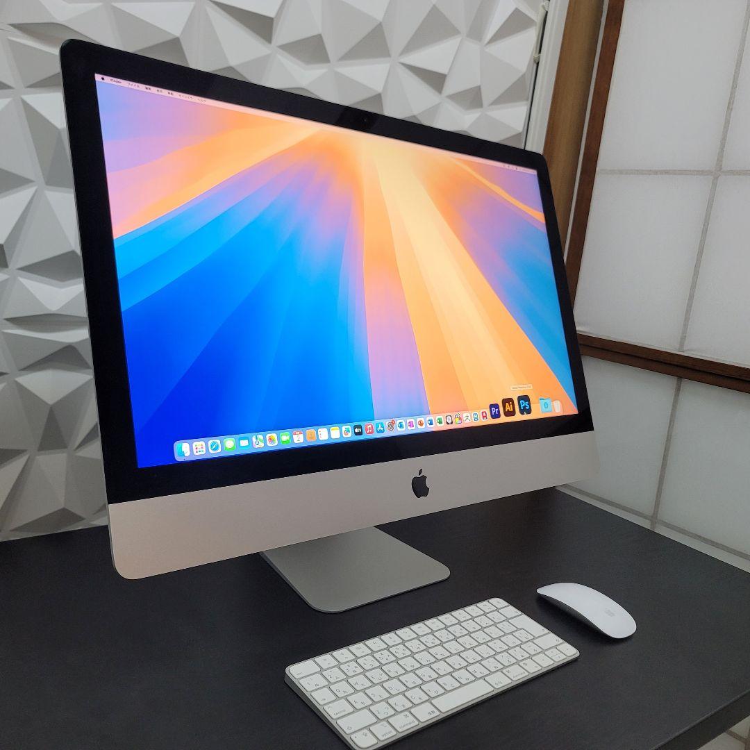 iMac 27インチ 5K 8コア i9 64GB/2TB CADと3D