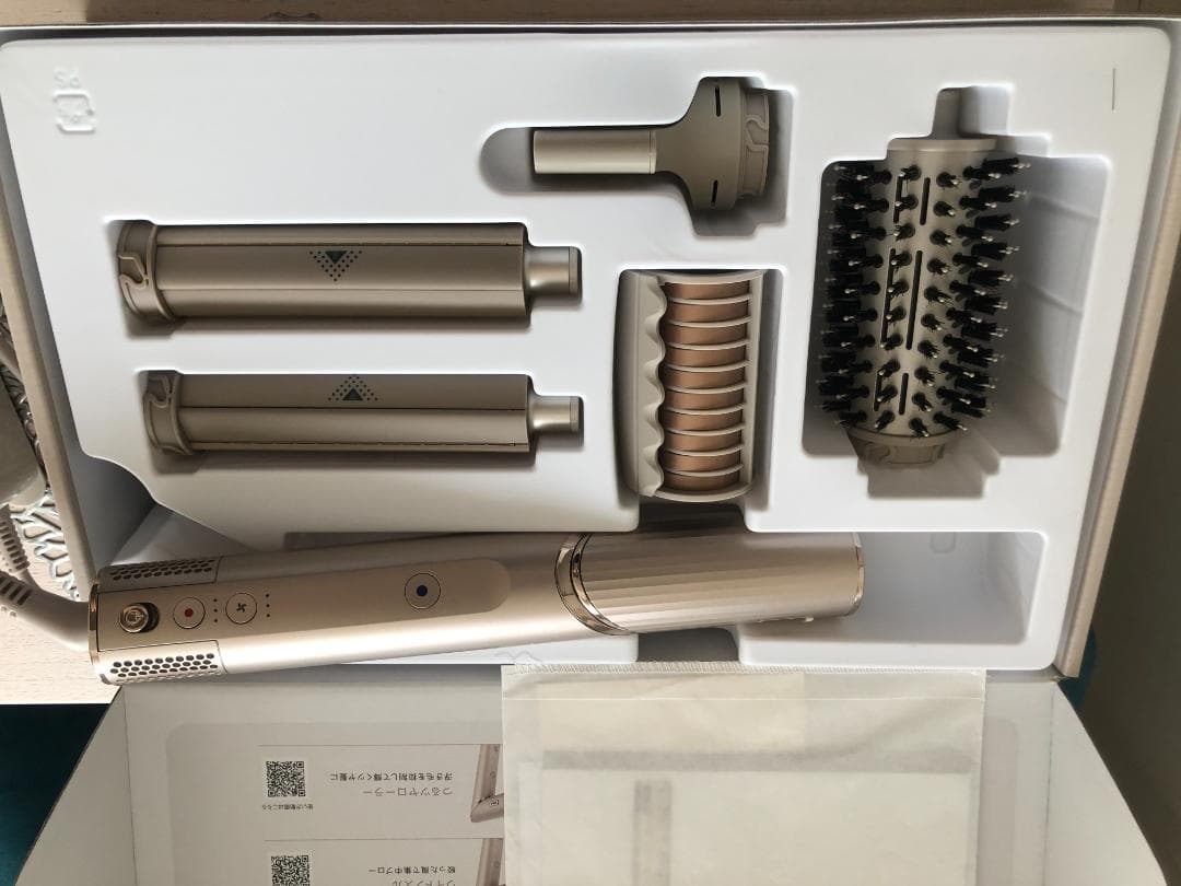 シルバー カールドライヤー 付属品全てあり/置き乾き可能