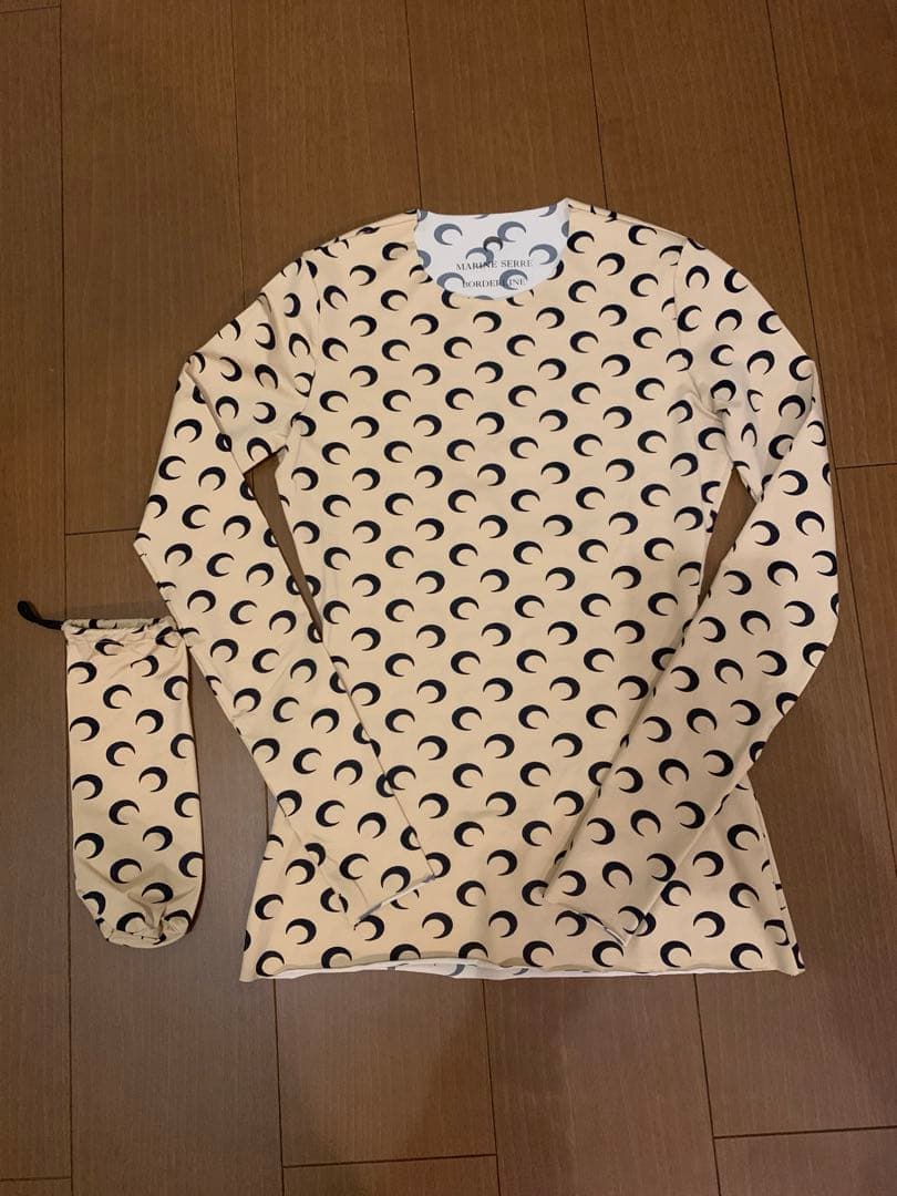 Marine serre ロングTシャツ