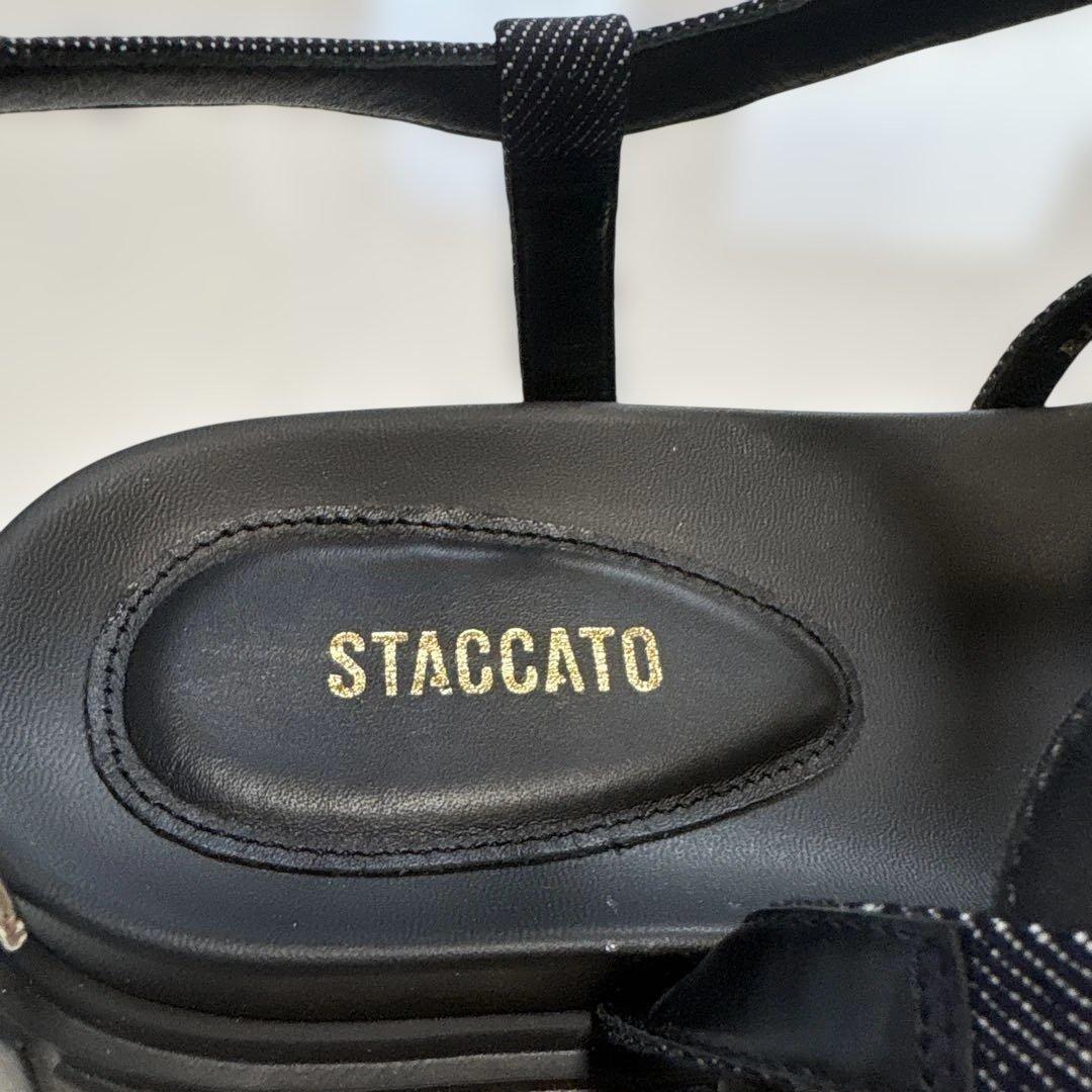 STACCATO デニムサンダル