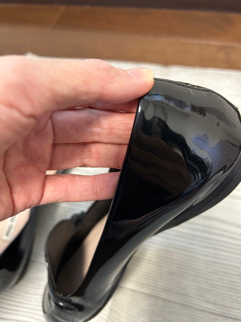 miumiu フラットパンプス　37ハーフ