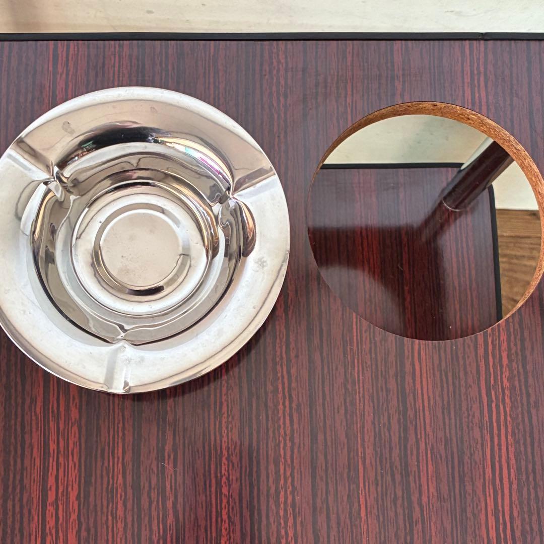 国産ヴィンテージ レトロ コーナーテーブル ミッドセンチュリー スペースエイジ