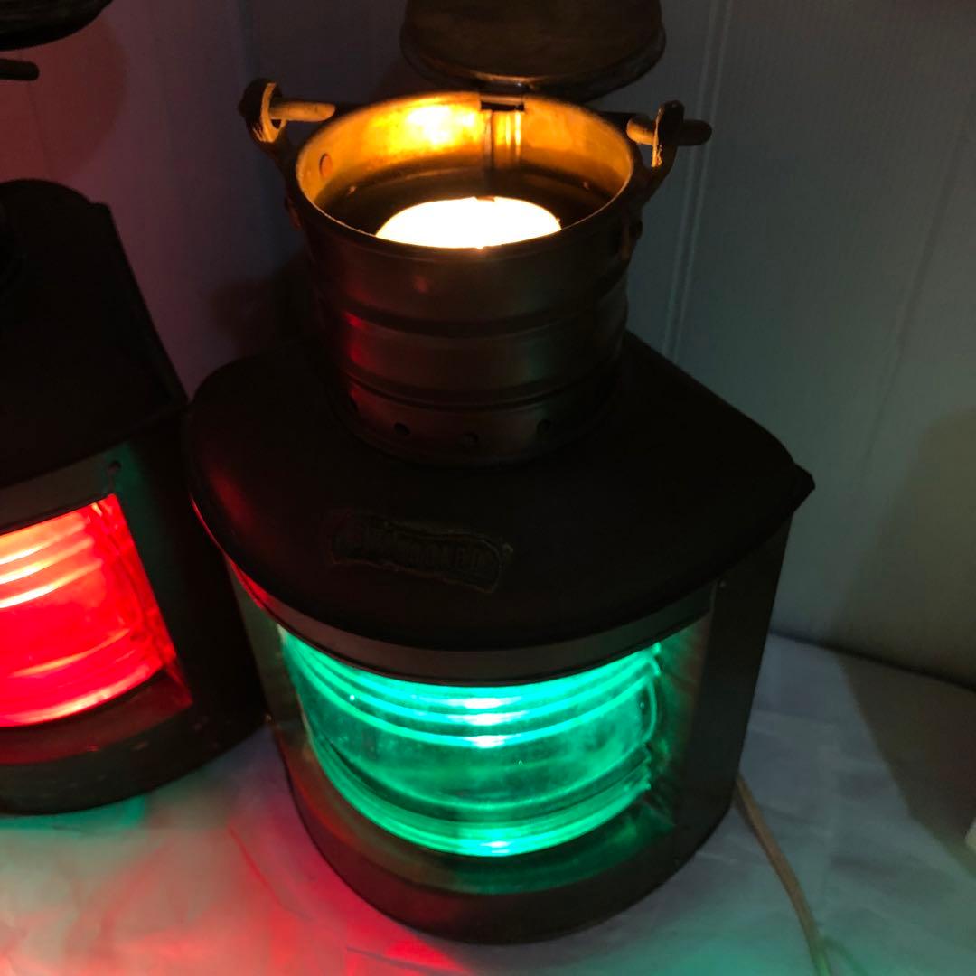 船舶用 航海灯 舷灯 家庭用電源　照明 小野海事商店