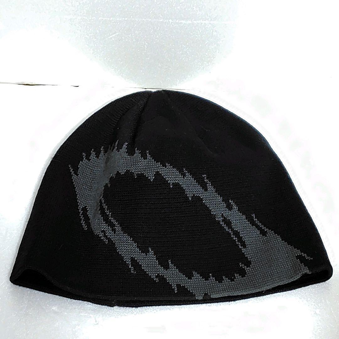 OAKLEY 90s 00s USA製 ビーニー ニット帽 ブラック 赤タグ