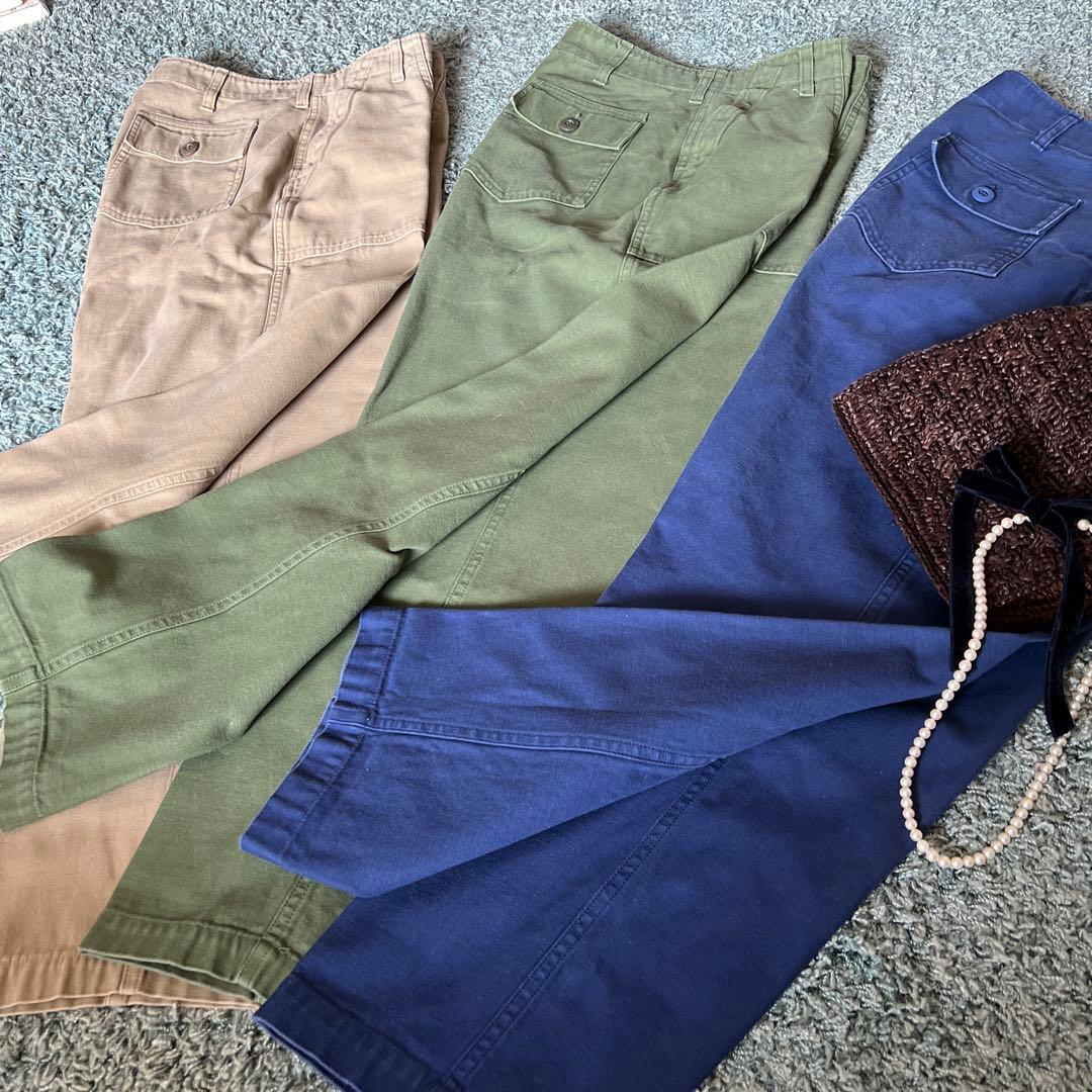 ザシンゾーンのベイカーパンツ3本、サイズ３８です。