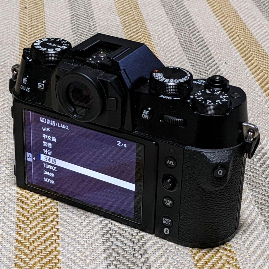 ★美品★FUJIFILM X-T50 ボディ ブラック ショット数 2279回