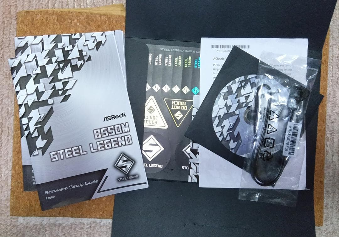 マザーボード ASRock B550M STEELLEGEND