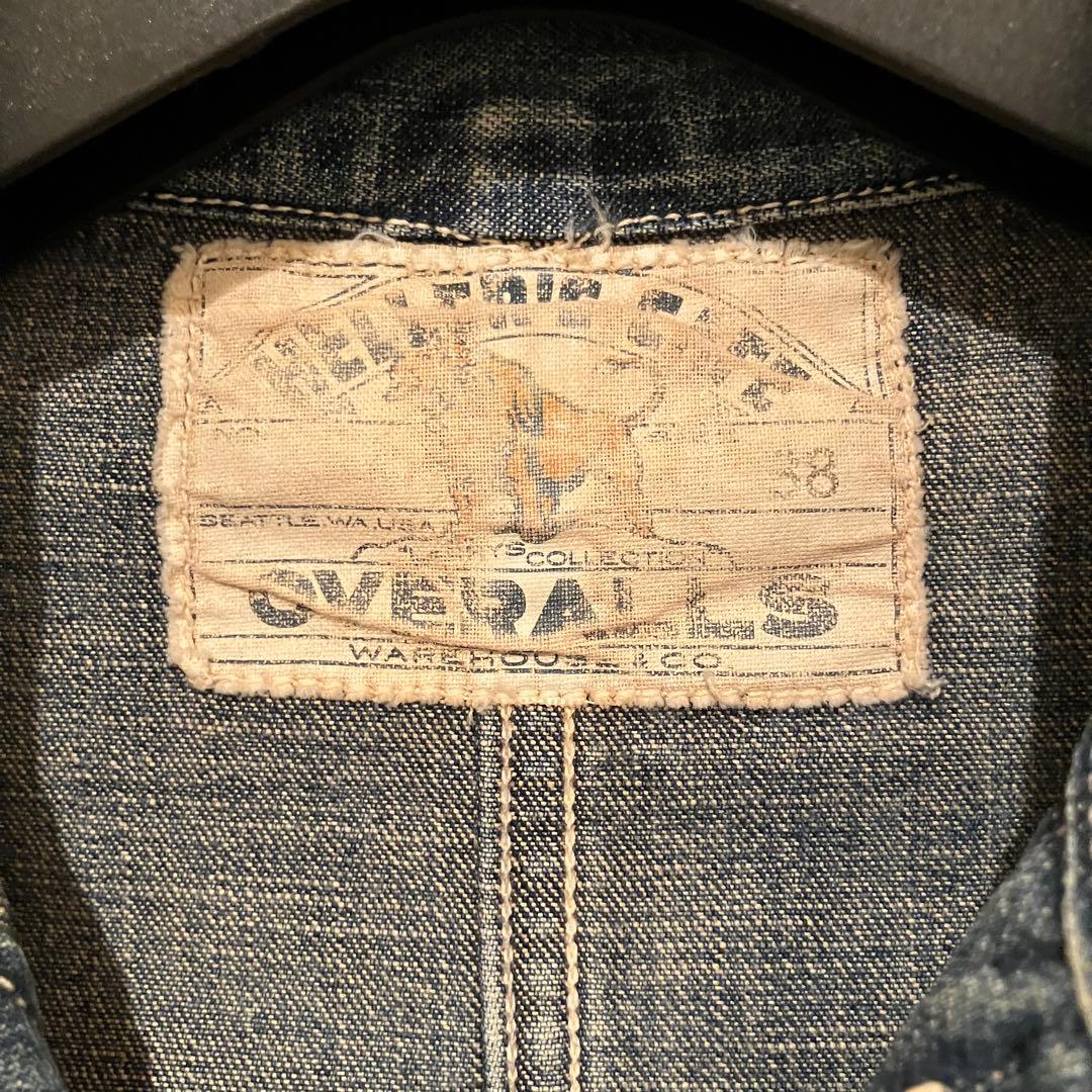 ❤️激落ち❗️ウエアハウス ヘラーズカフェ デニムカバーオール❤️TCBジーンズ