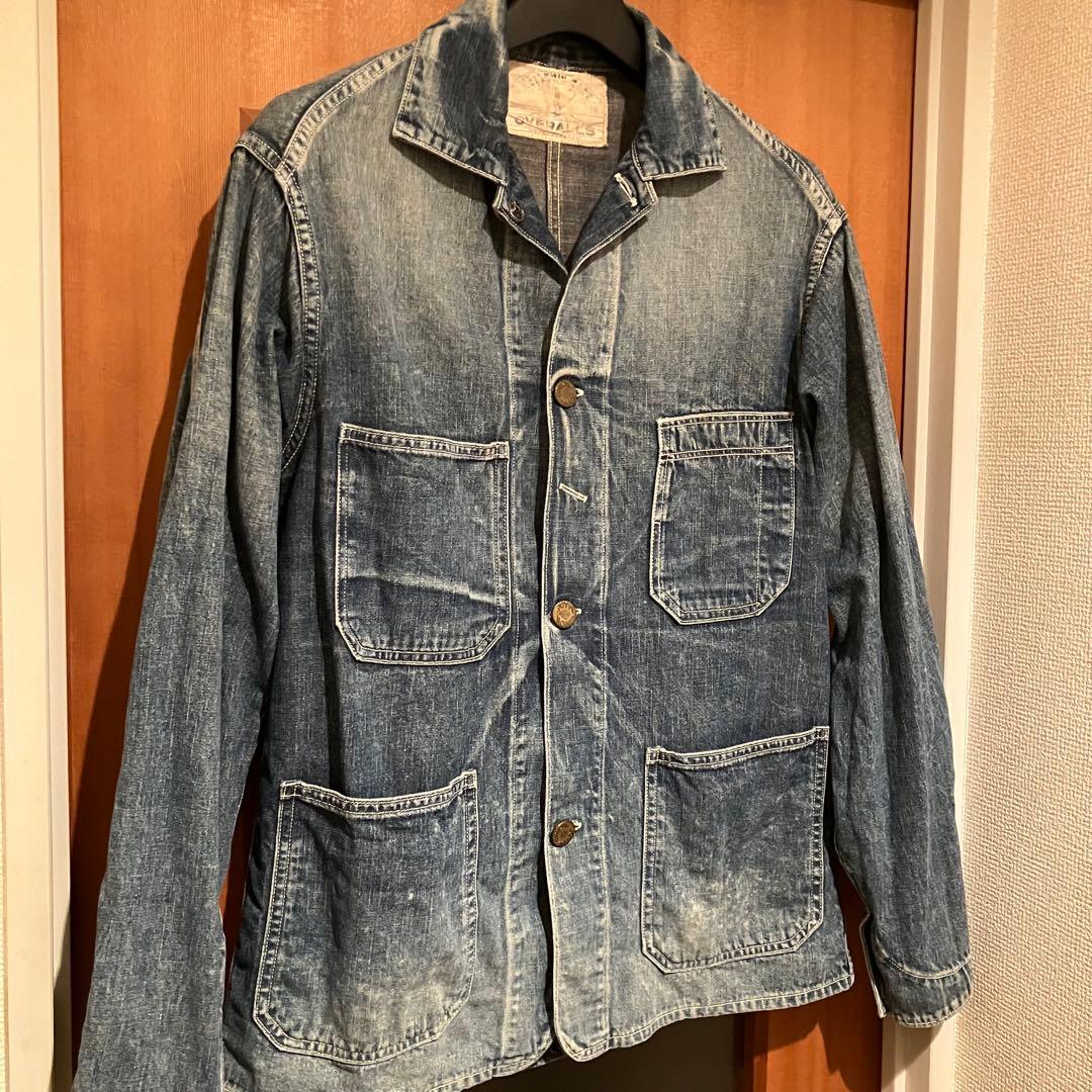 ❤️激落ち❗️ウエアハウス ヘラーズカフェ デニムカバーオール❤️TCBジーンズ