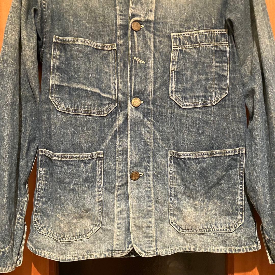 ❤️激落ち❗️ウエアハウス ヘラーズカフェ デニムカバーオール❤️TCBジーンズ