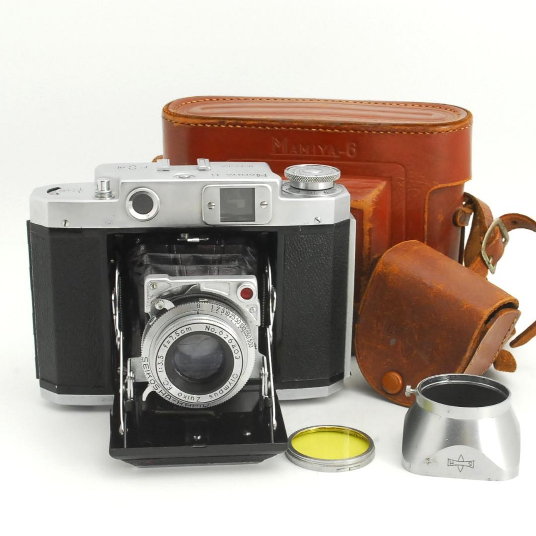 【外観美品・整備済】　マミヤ MAMIYA 6 蛇腹 中判カメラ