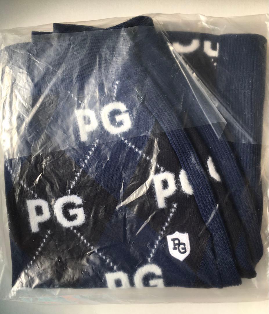 【PEARLY GATES】秋冬 アーガイル ニット ひざ丈スカート・1番M