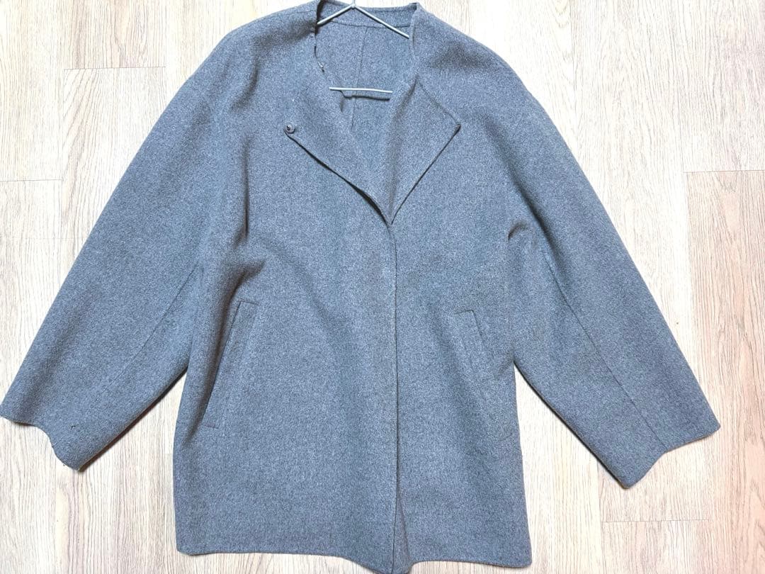 Y*o様 SLOBE IENA HAMILTONダブルフェイスウールコクーンショ