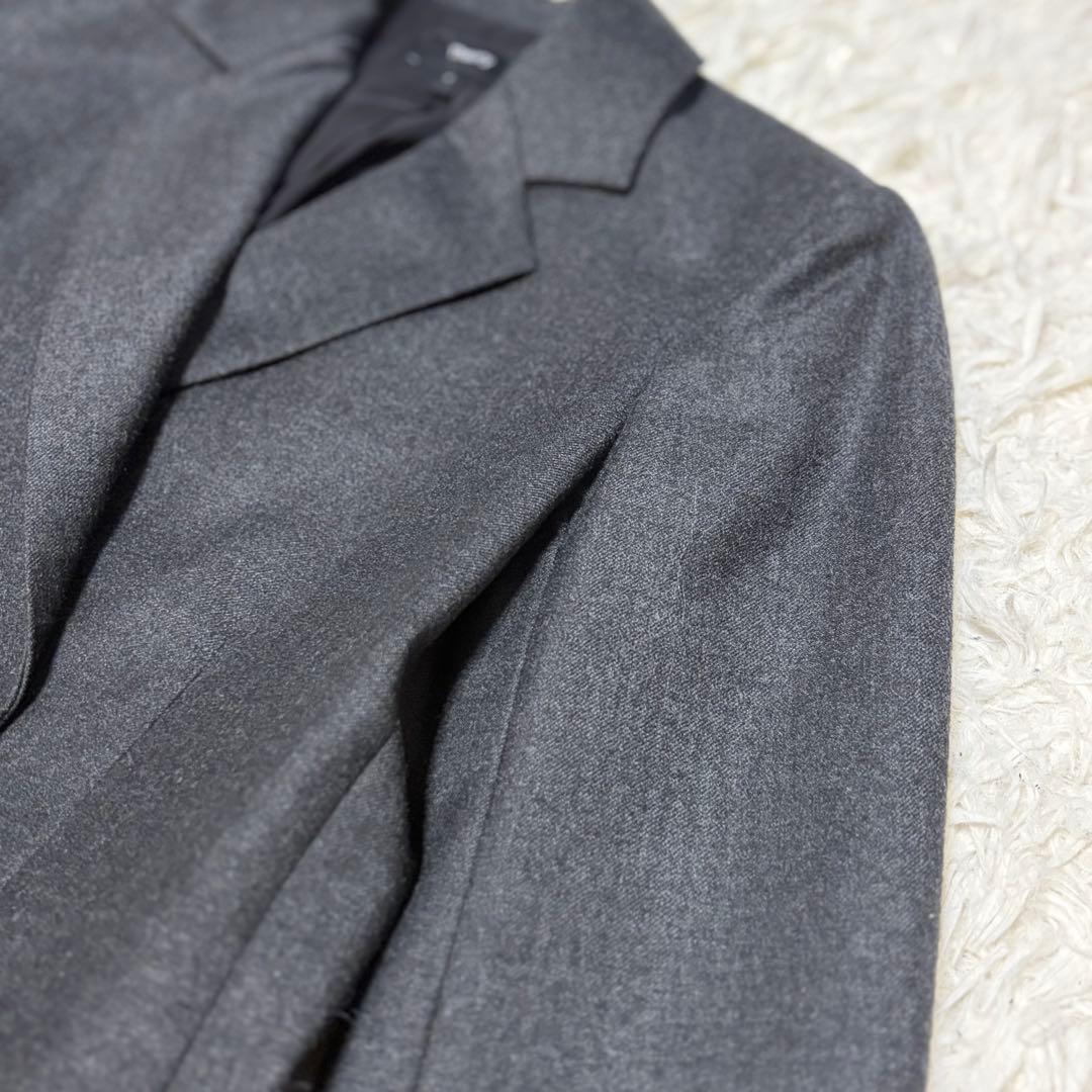 極美品 23年 Theory セオリー Sleek Flannel DB JKT