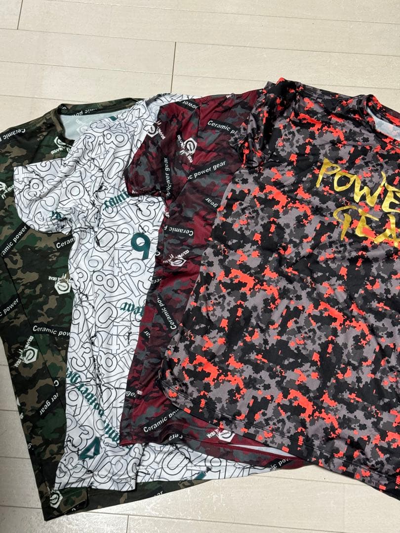 セラミックパワーギア　快適Tシャツ Lサイズ4枚セット