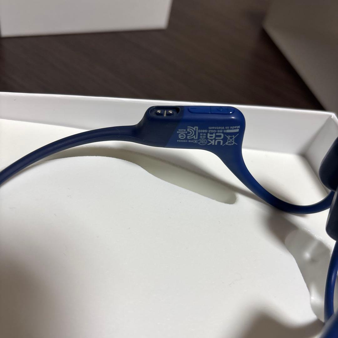 Shokz OpenRun 骨伝導イヤホン [ブルー]