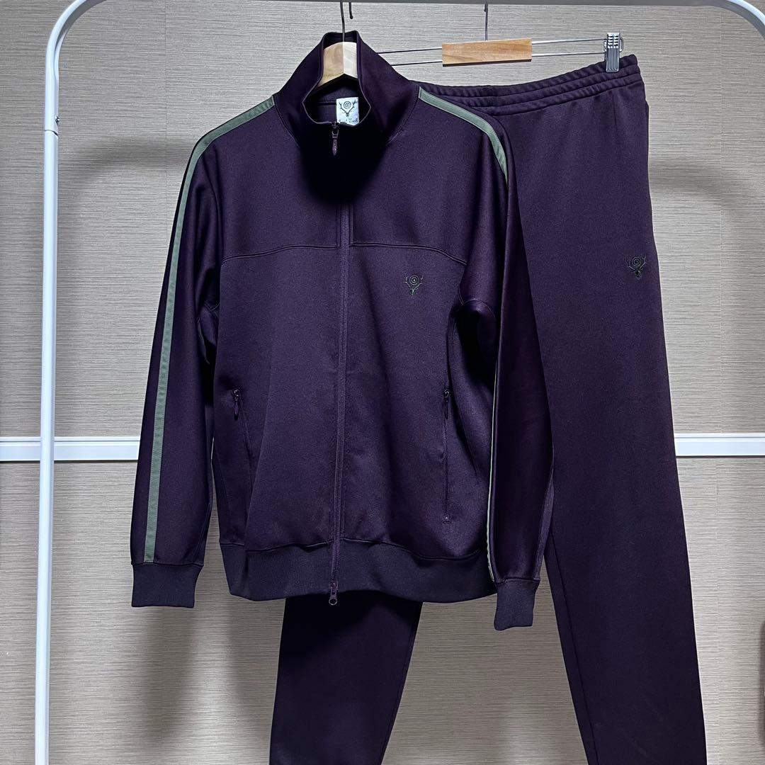 【人気】セットアップ サウスツーウエストエイト M 赤紫