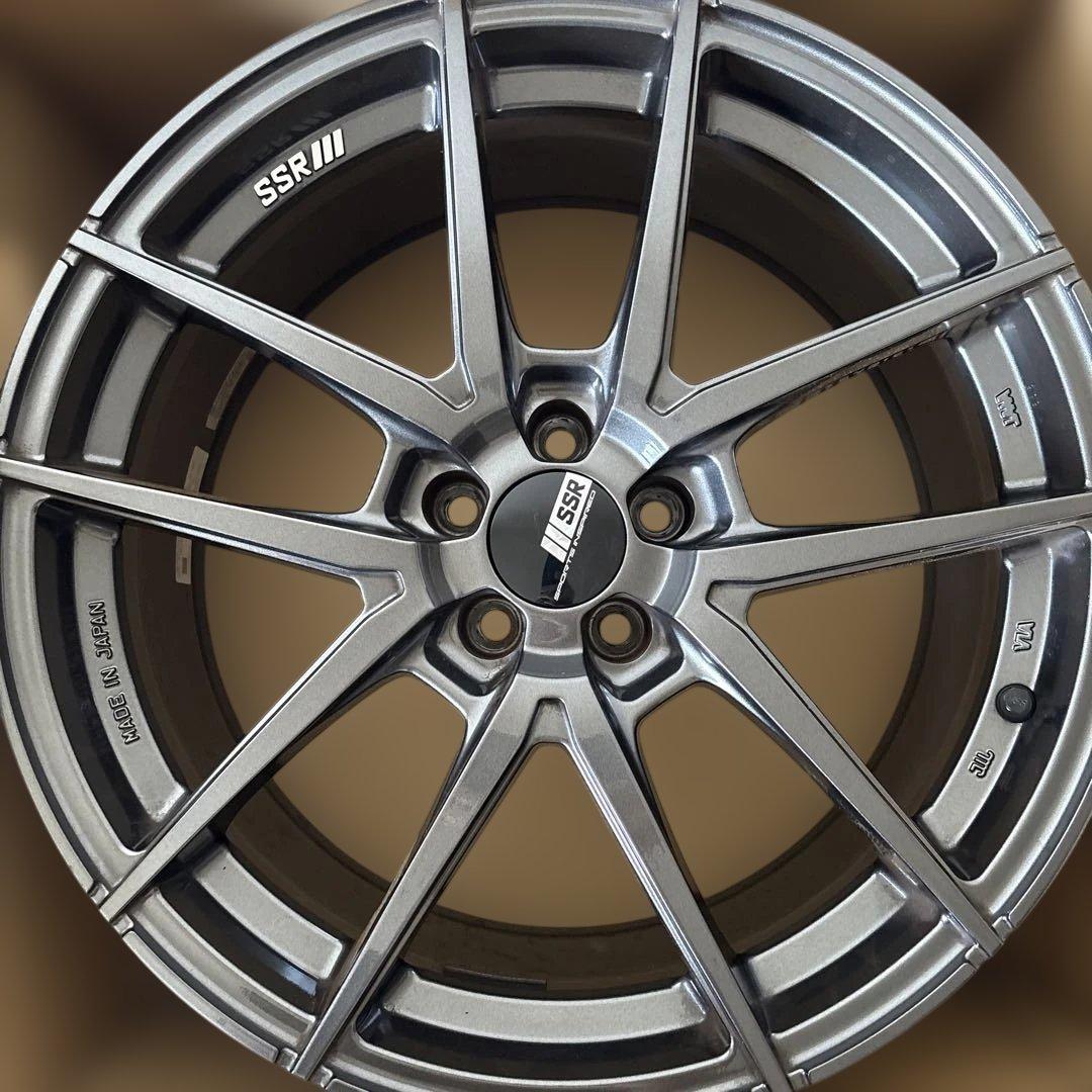 18インチ　美品SSR ライナータイプ10モノブロック　18×8.5J 送料込み