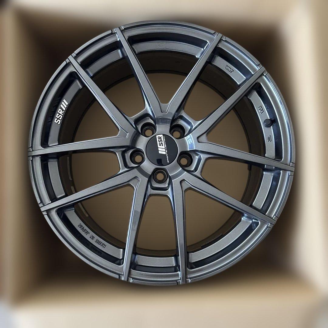 18インチ　美品SSR ライナータイプ10モノブロック　18×8.5J 送料込み