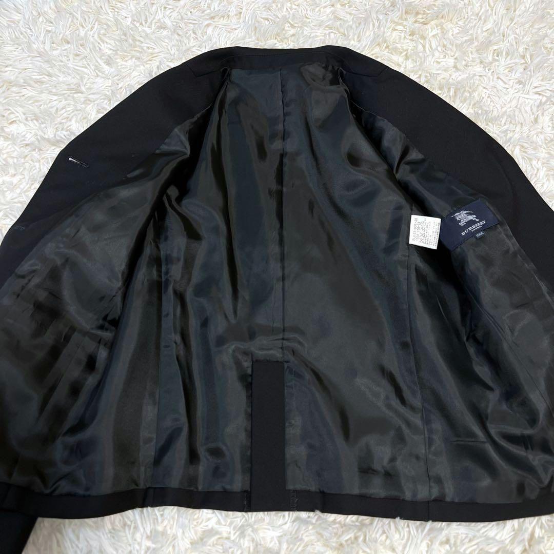 《美品》バーバリーロンドン 紺ブレ 金ボタン エンブレム ホースロゴ ジャケット