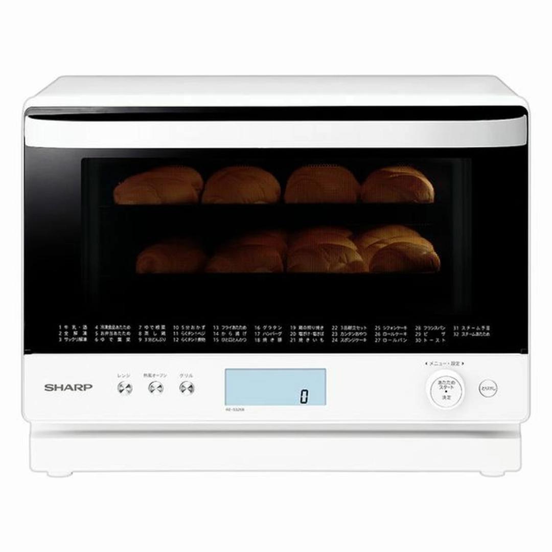 【新古品】シャープ オーブンレンジ 26L ホワイト RE-SS26B-W