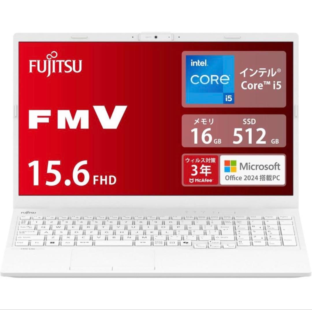 新品　富士通 ノートパソコン FMV Lite WA1/J2