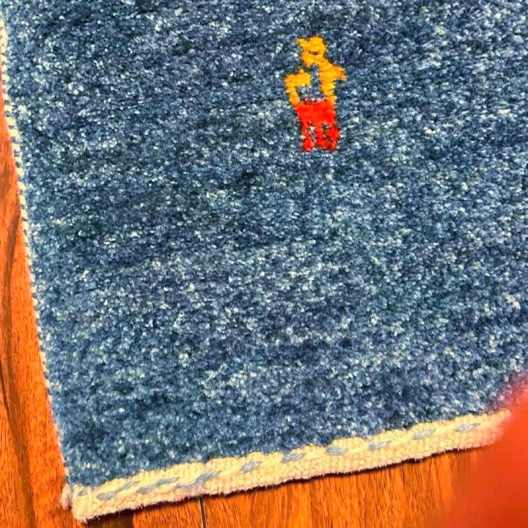 林檎　ギャべ　ギャッベ　縦長　ラグ　マット　カーペット　グラデーション