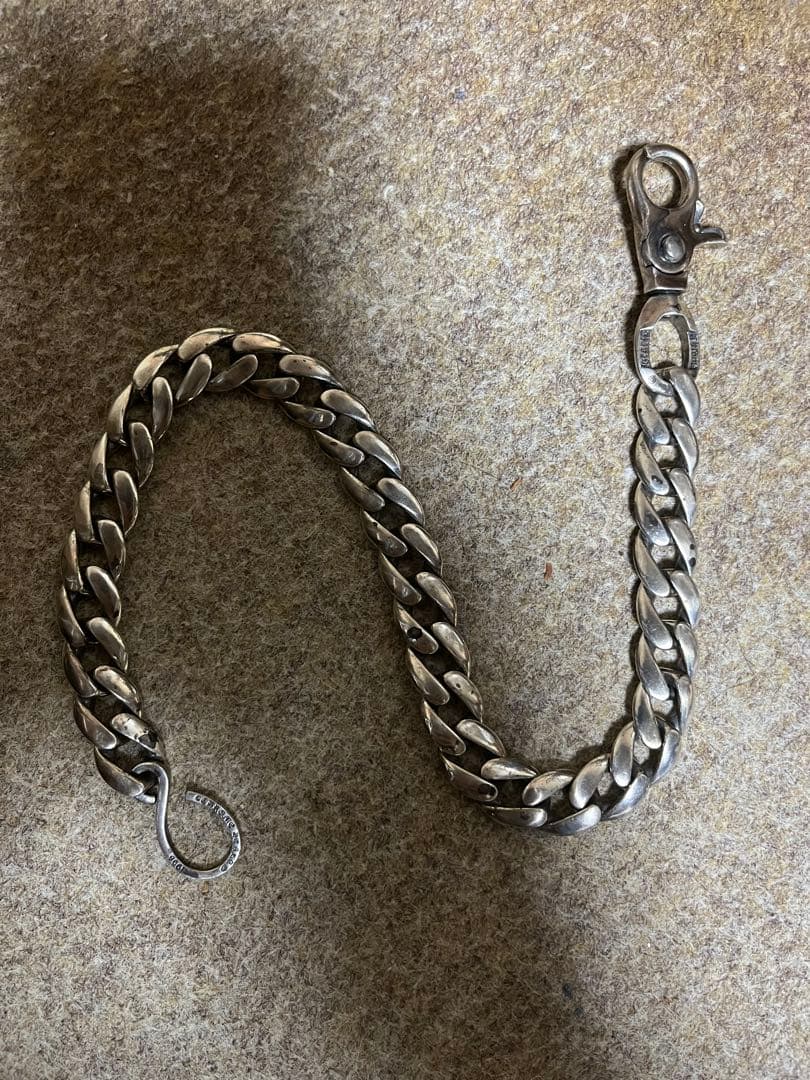 クラシック　ウォレットチェーン　シルバー925